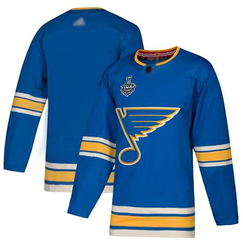 NHL St. Louis Blues Trikot Blank Blau Alternate 2019 Stanley Cup Final